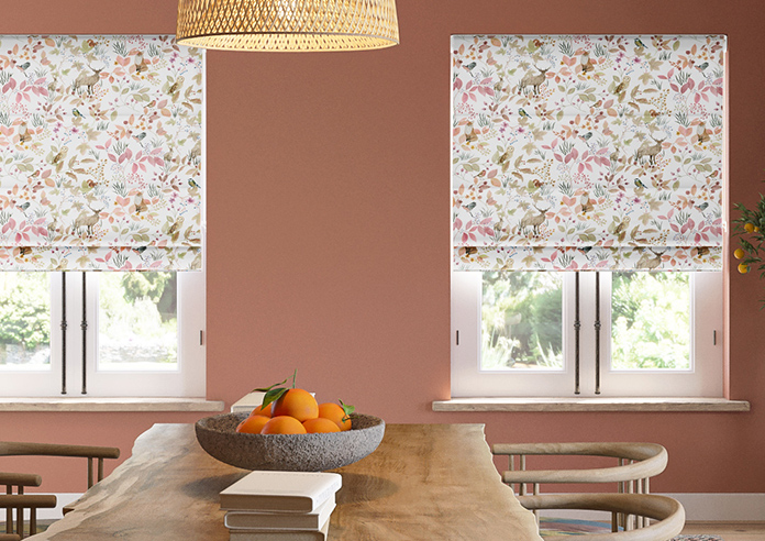 Hedgerow Velvet, Persephone - Motorised Roman Blind - Image 3